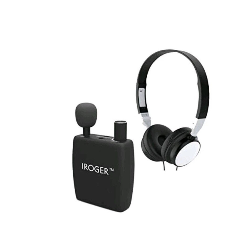 iRoger Hearing Amplifier Pro Pack Hearing Rechargeable In-Ear Sound Enhancer NEW